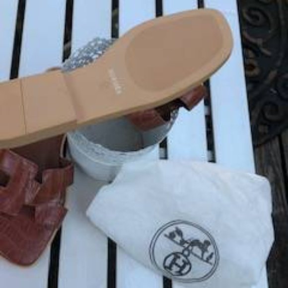 (Faux) H sandals - Hermes Oran replica - Picture 2 of 2